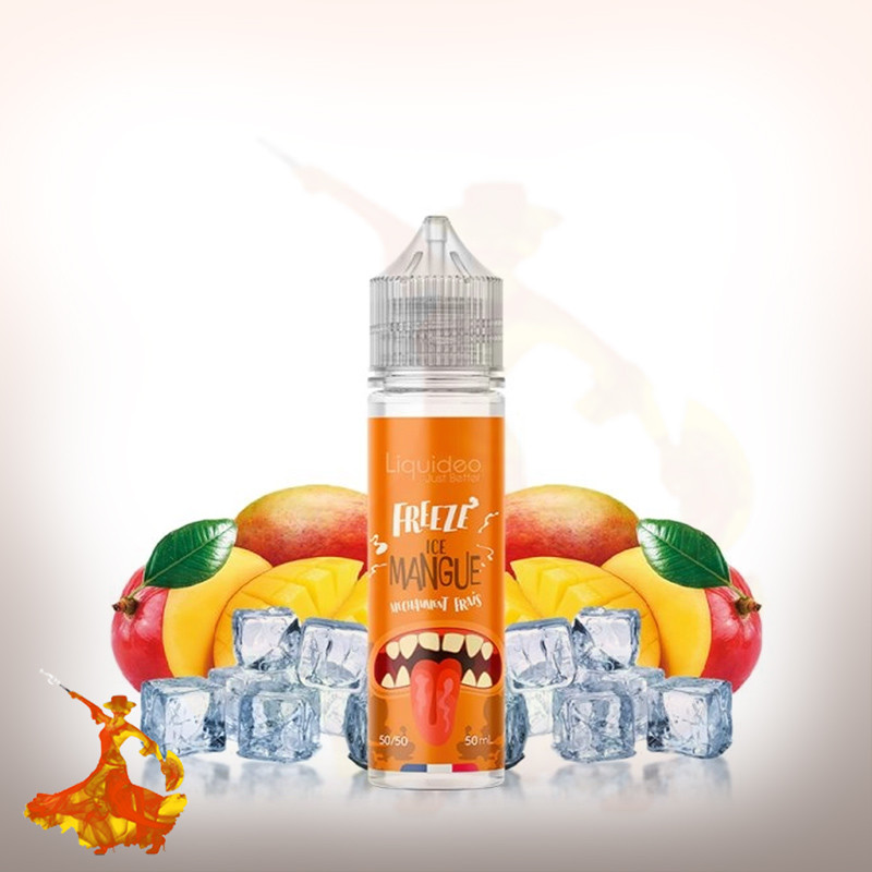 E-liquid Freeze Ice Mangue 50ml Liquideo Freeze Arôme Boosté