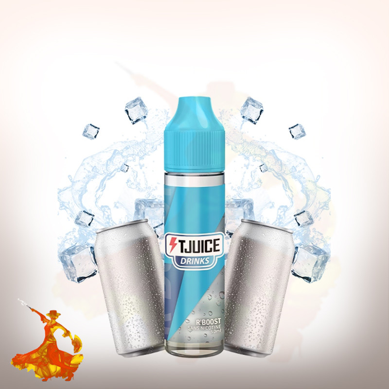 Eliquid R Boost 50ml T Juice Arôme boosté prêt à vaper