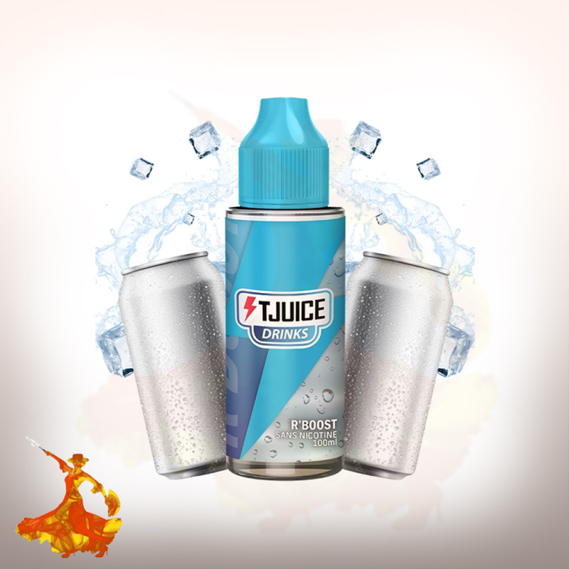 Eliquid R Boost 100ml T Juice Arôme boosté prêt à vaper