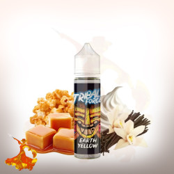 E-liquid Earth Yellow 50ml Tribal Force Arôme boosté prêt à vaper