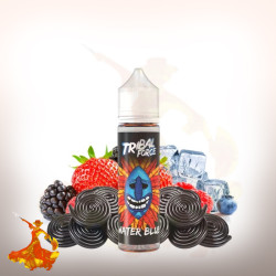 E-liquid Water Blue 50ml Tribal Force Arôme boosté prêt à vaper