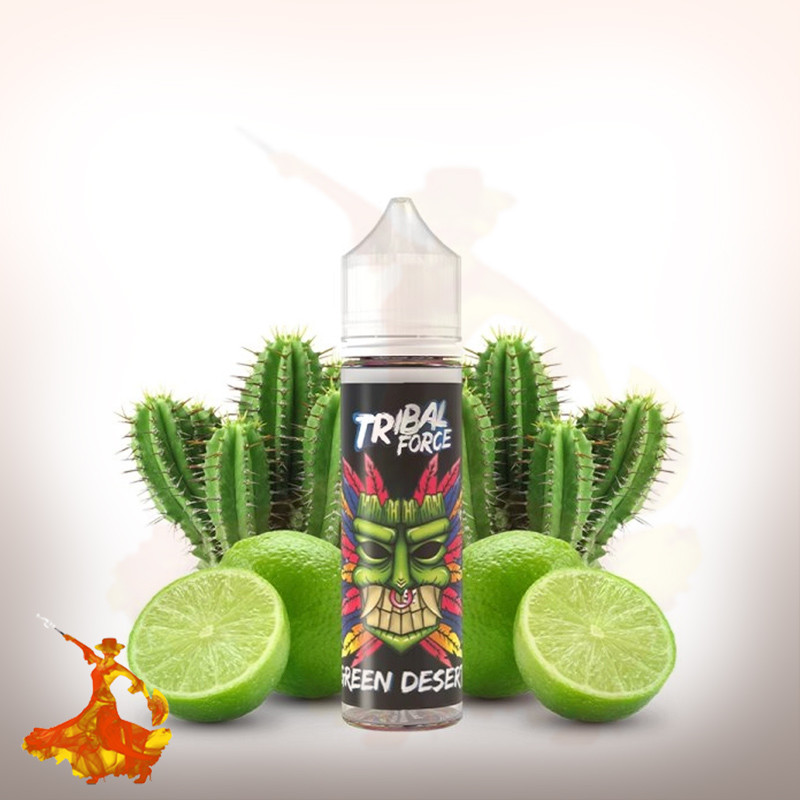 E-liquid Green Desert 50ml Tribal Force Arôme boosté prêt à vaper
