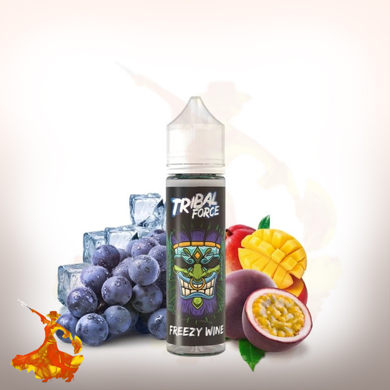 E-liquid Freezy Wine 50ml Tribal Force Arôme boosté prêt à vaper