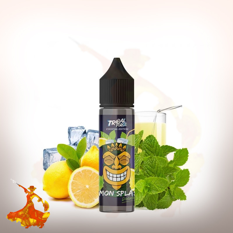 E-liquid Lemon Splash Mint (Diabolo Menthe) Edition 50ml Tribal Force