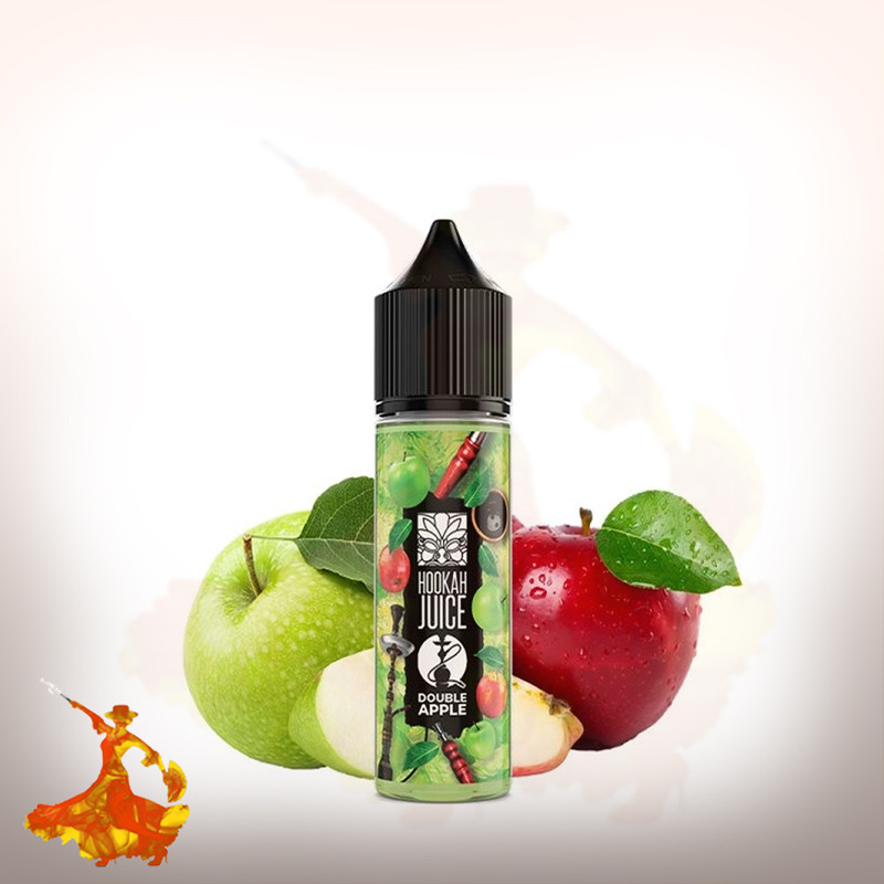Eliquid Double Apple 50ml Hooka Juice by Tribal Force