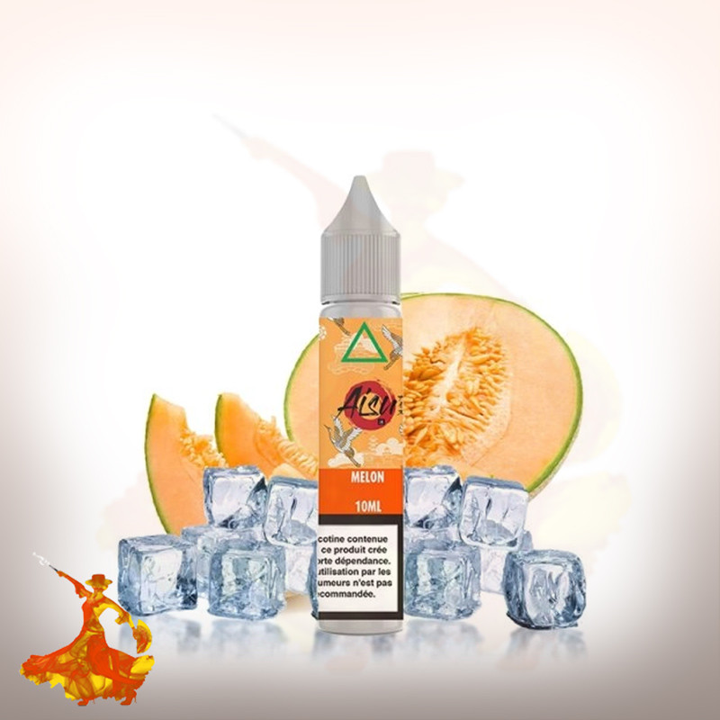 Eliquid Melon sel de nicotine Aisu