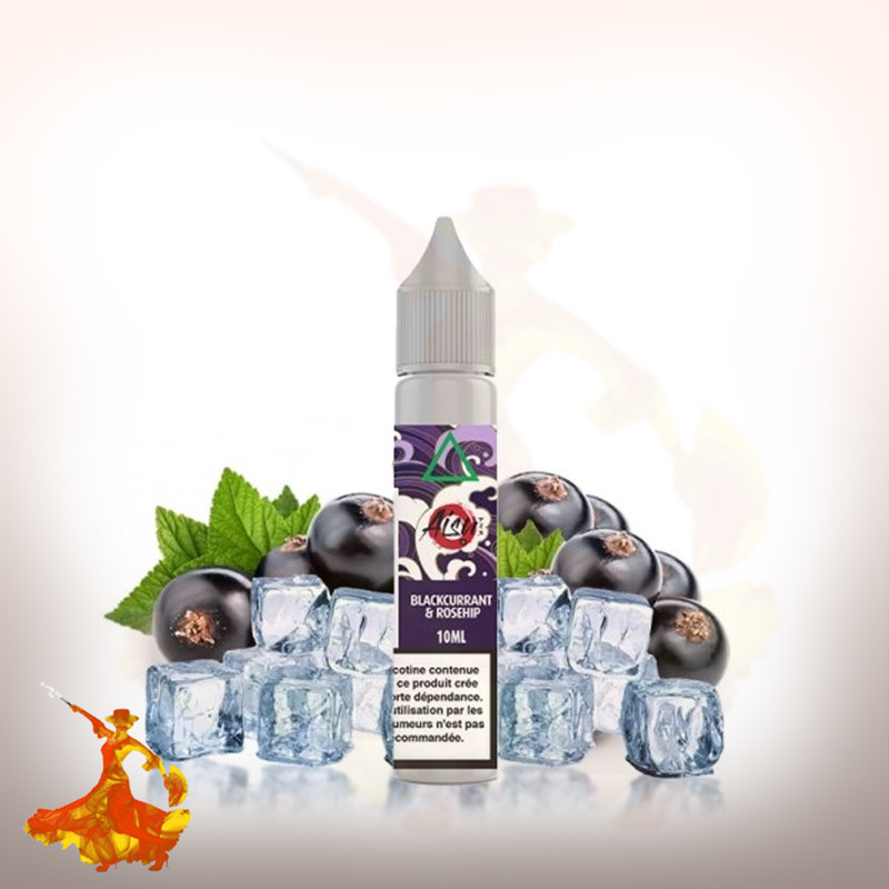 Eliquid Black currant Rosehip sel de nicotine Aisu