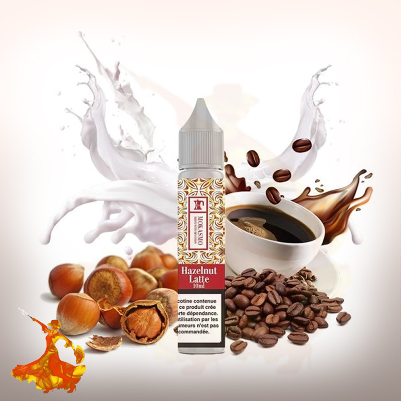 Eliquid Hazelnut Latte sel de nicotine Aisu