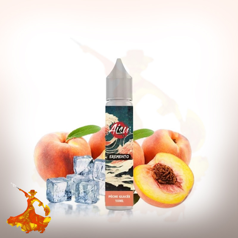 Eliquid Pêche Glacée sel de nicotine Aisu
