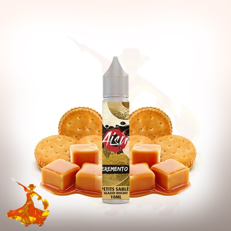 Eliquid Petit Sablé sel de nicotine Aisu