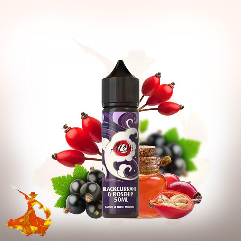 Eliquid Black currant Rose hip 50ml Aisu