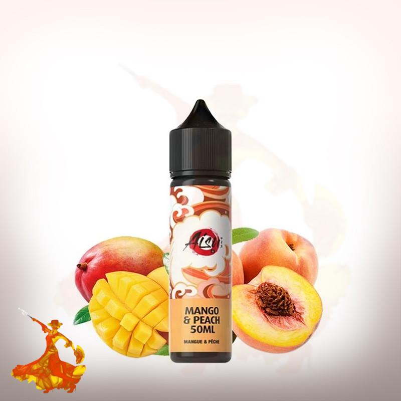 E-liquid Mango Peach 50ml Aisu