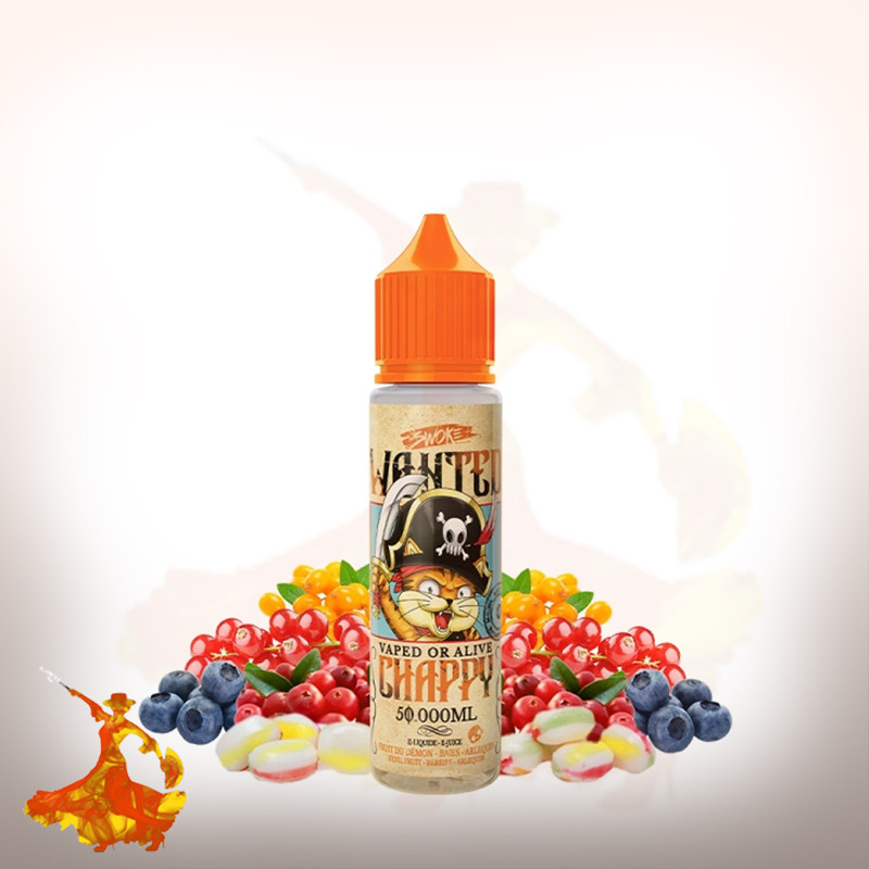 Eliquid Chapy 50ml Wanted by Swoke
