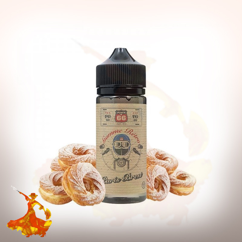 E-liquid Paris Brest 100ml Retro by Juice 66