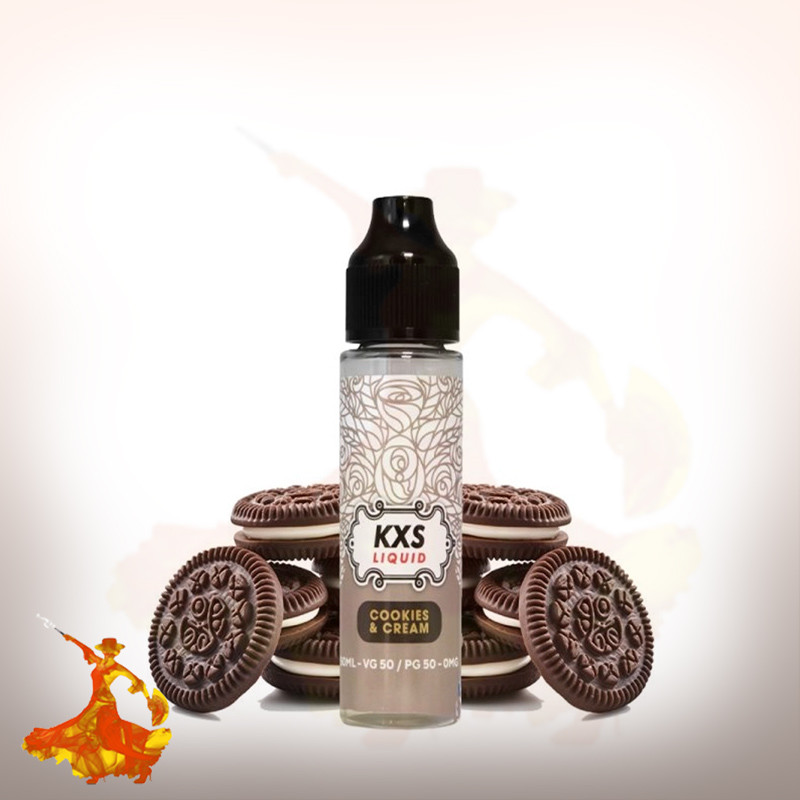 Eliquid Cookie and Cream 50ml KXS Liquid