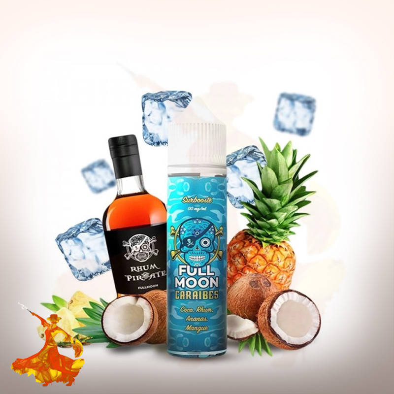 Eliquid Caraibe 50ml Pirate By Full Moon