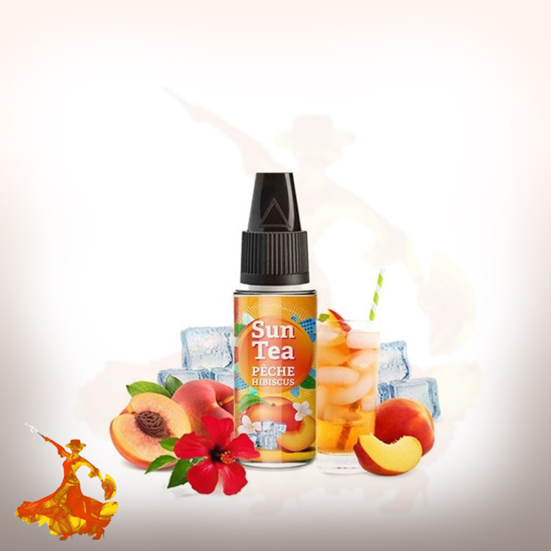 Concentré Peche Hibiscus Sun Tea by Full Moon