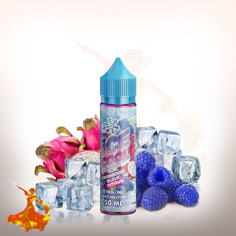 E-liquid Framboise Bleue Pitaya 50ml Ice Cool by Liquidarom