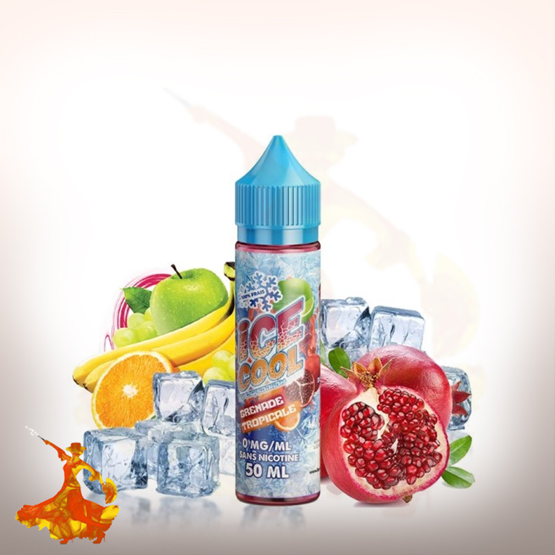 Eliquid Grenade Tropical 50ml Ice Cool by Liquidarom