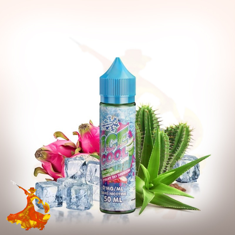 E-liquid Cactus Aloe Vera Fruit du dragon 50ml Ice Cool by Liquidarom