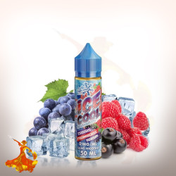E-liquid Cassis Framboise Raisin 50ml Ice Cool by Liquidarom