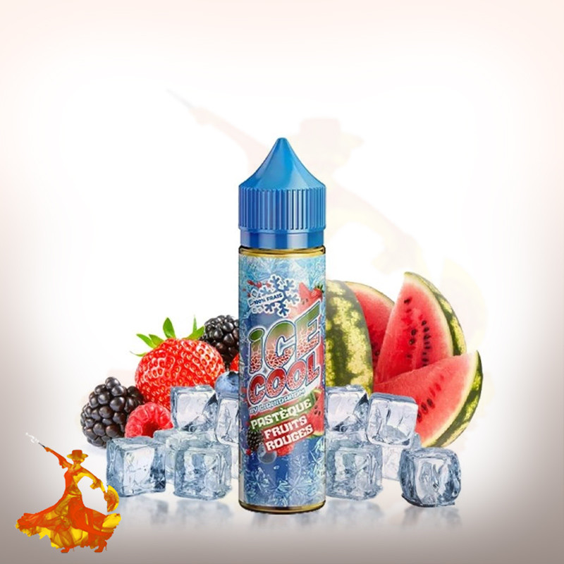 Eliquid Pastèque Fruit Rouge 50ml Ice Cool by Liquidarom