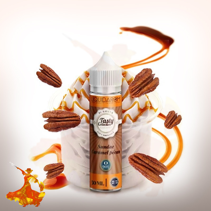 E-liquid Sundae Caramel Pecan 50ml Tasty Collection by Liquidarom