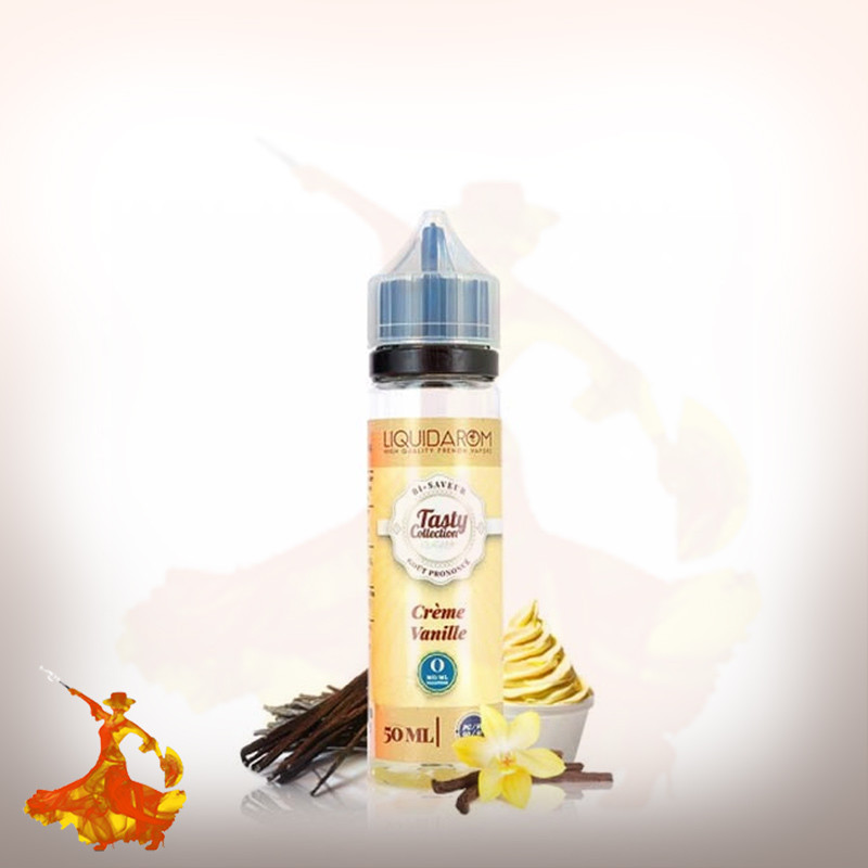 E-liquid Creme Vanille 50ml Tasty Collection by Liquidarom