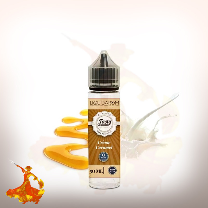 E-liquid Creme Caramel 50ml Tasty Collection by Liquidarom