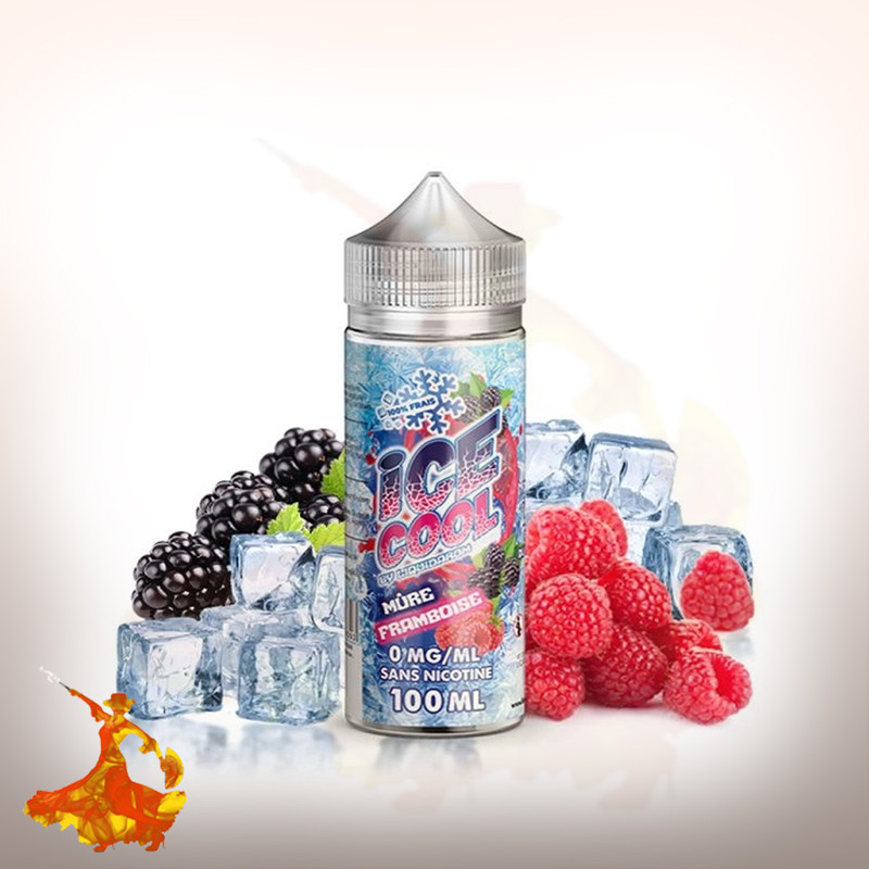 E-liquid Mure Framboise 100ml Ice Cool by Liquidarom