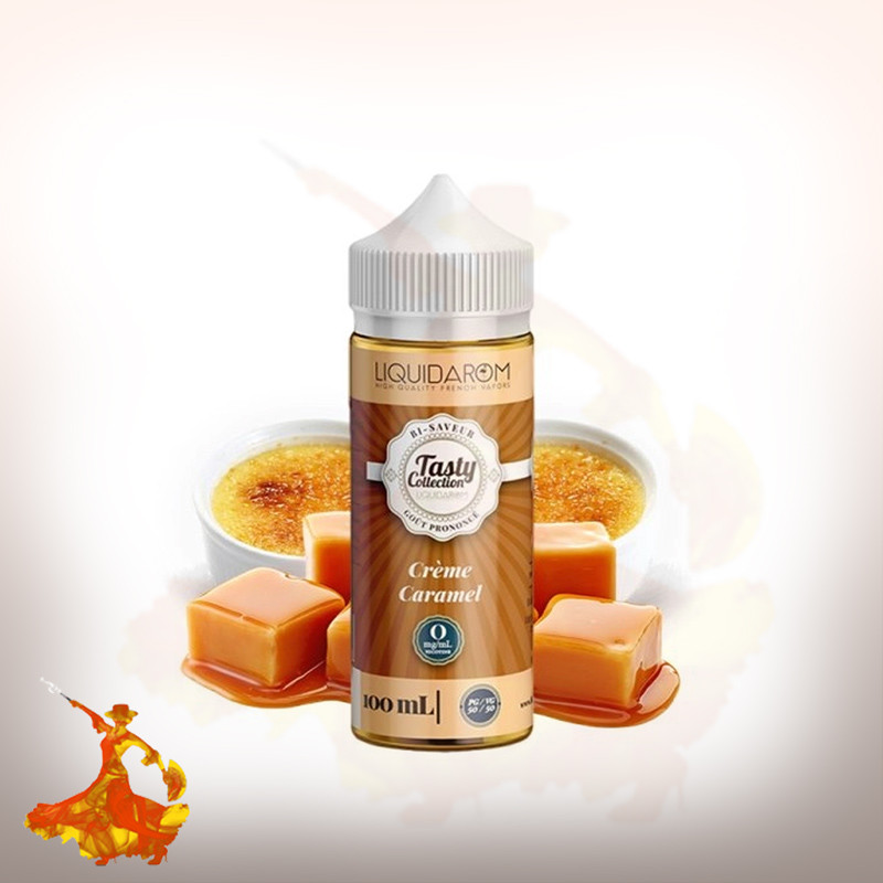 E-liquid Creme Caramel 100ml Tasty Collection by Liquidarom