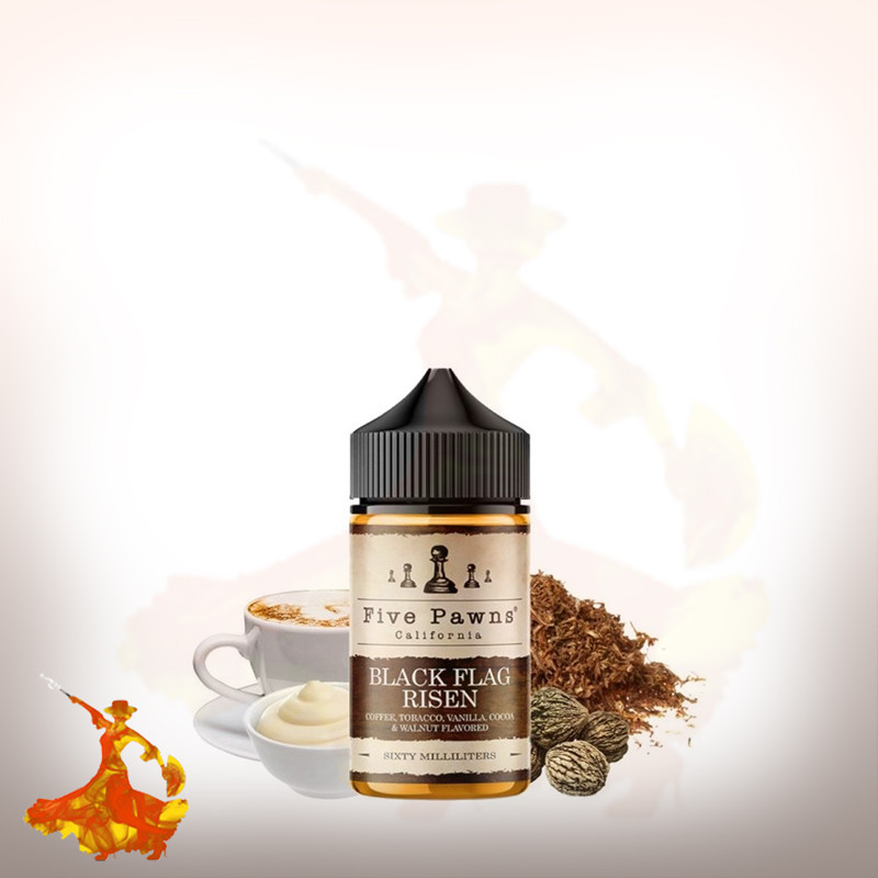 Eliquid Black Flag Risen 50ml Five Pawn