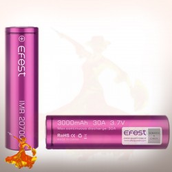 Accu Efest IMR 20700 3000mAh 30A