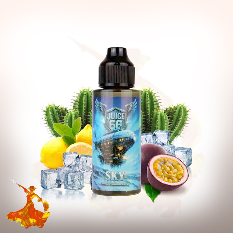 Eliquid Sky 100ml Ice break by Juice 66