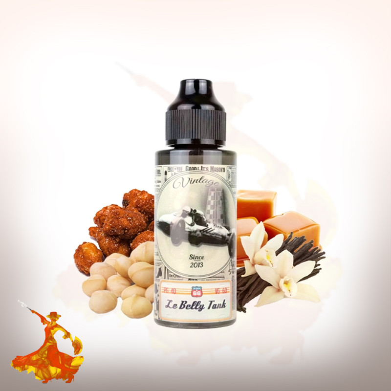 E-liquid Le Belly Tank 100ml Retro by Juice 66
