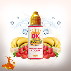 E-liquid Banana Strawberry 100ml DK Cooler by Donut King