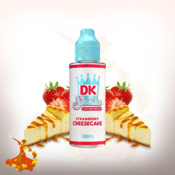 Eliquid Straw berry Cheese cake 100ml DK N' Shake by Donut King