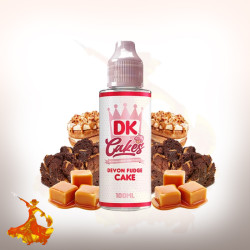 Eliquid Devon Fudge Cake 100ml DK Cake by Donut King