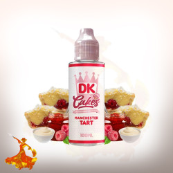 Eliquid Manchester Tart 100ml DK Cake by Donut King