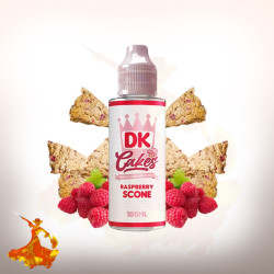 Eliquid Raspberry Scone 100ml DK Cake by Donut King