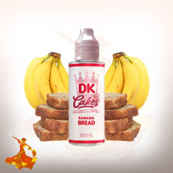 Eliquid Banana Bread 100ml DK Cake by Donut King
