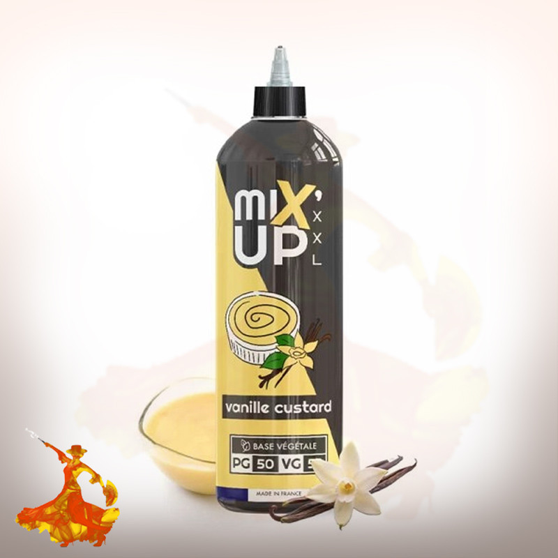Eliquid Vanille Custard 1 litre MIXUP XXL