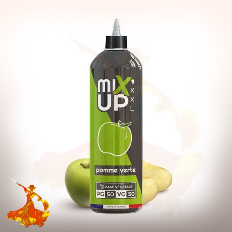 Eliquid Pomme verte 1 litre MIXUP XXL