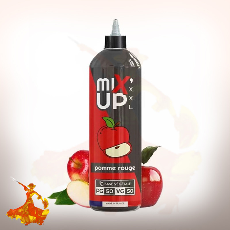 Eliquid Pomme rouge 1 litre MIXUP XXL