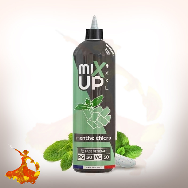 Eliquid Menthe chloro 1 litre MIXUP XXL