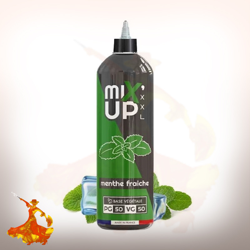 Eliquid Menthe fraîche 1 litre MIXUP XXL