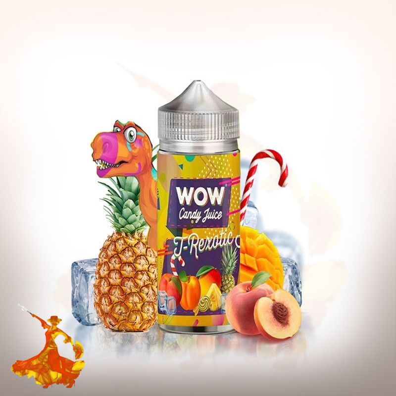 E-liquid T Rexotic 100ml WOW by Candy Juice
