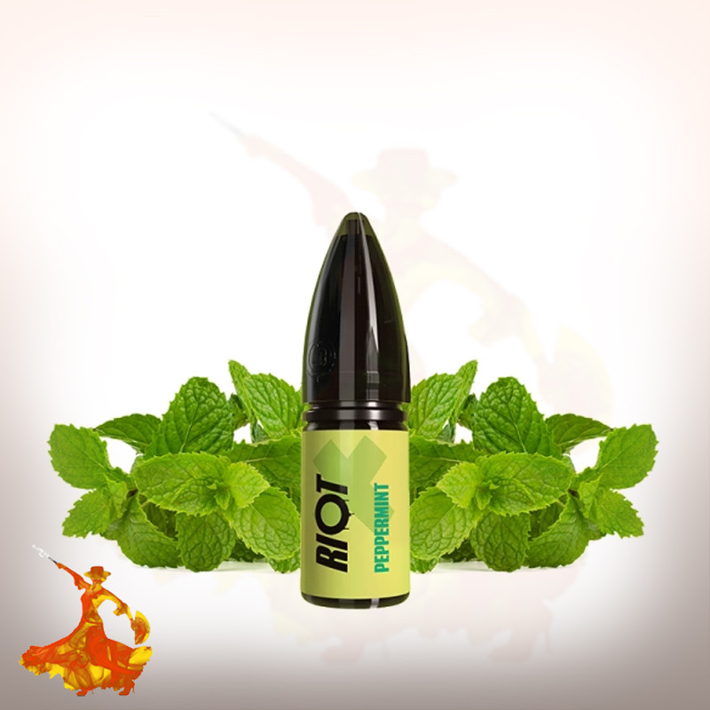 Eliquid Pepper mint sel de nicotine Riot X by Riot