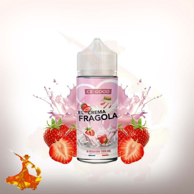 Eliquid El Crema Fragola 100ml Ce' Good
