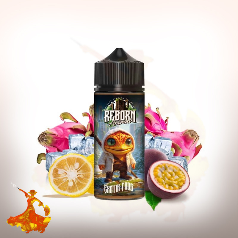 E-liquid Exotic Frog Fresh 100ml Reborn Animal